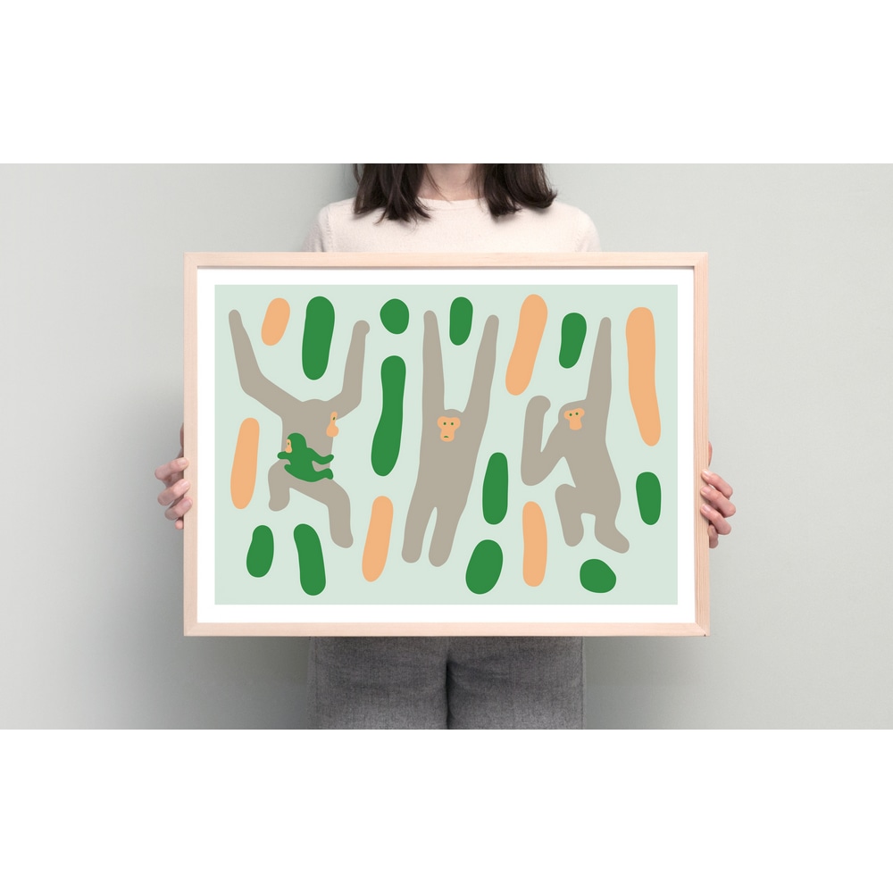 ArtPrint - Monkey Jungle – Bild 2